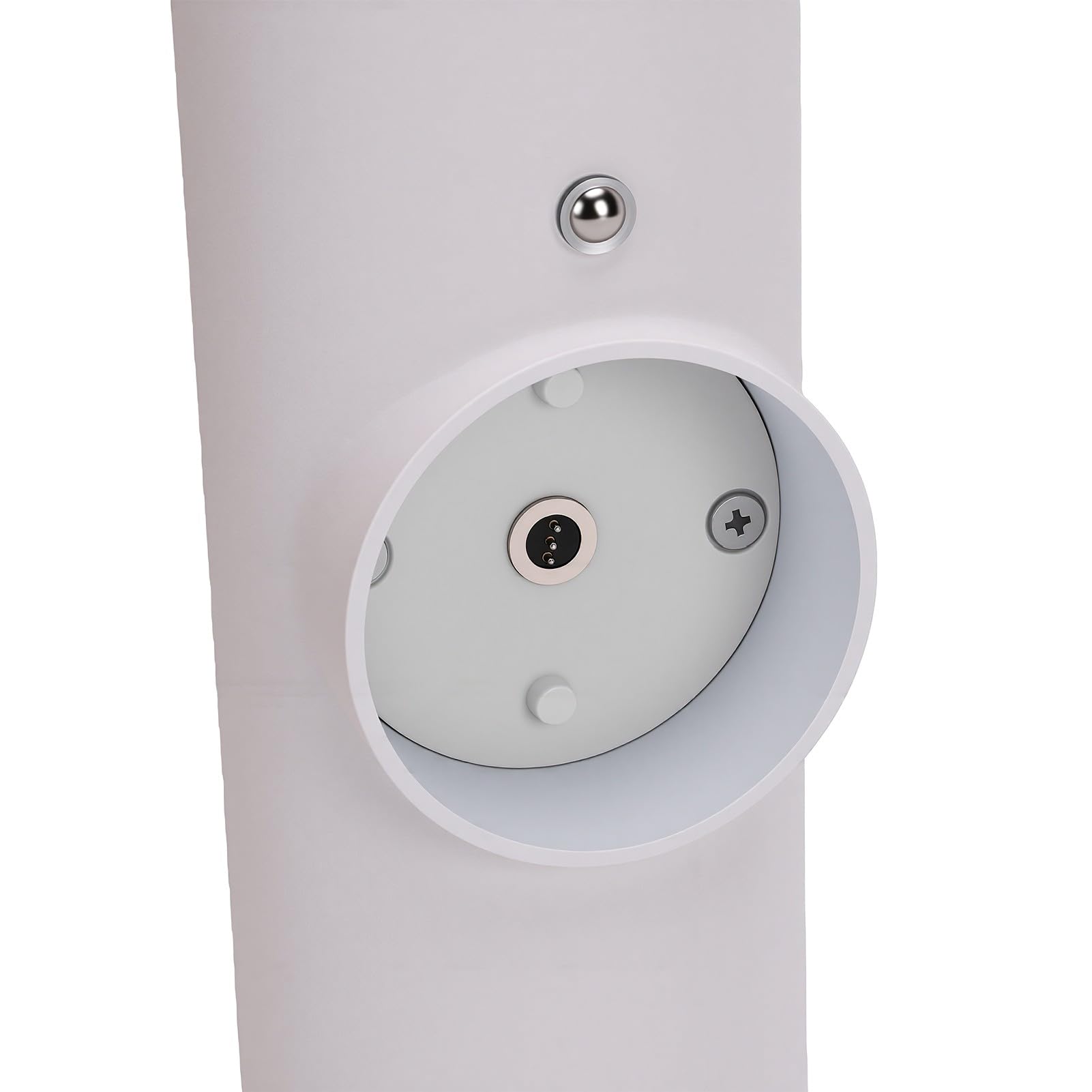 Lampada da Parete a LED Ricaricabile Dimmerabile Touch Control per Camera da Letto Soggiorno Batteria in Lega di Alluminio da 5000 MAh (WHITE)