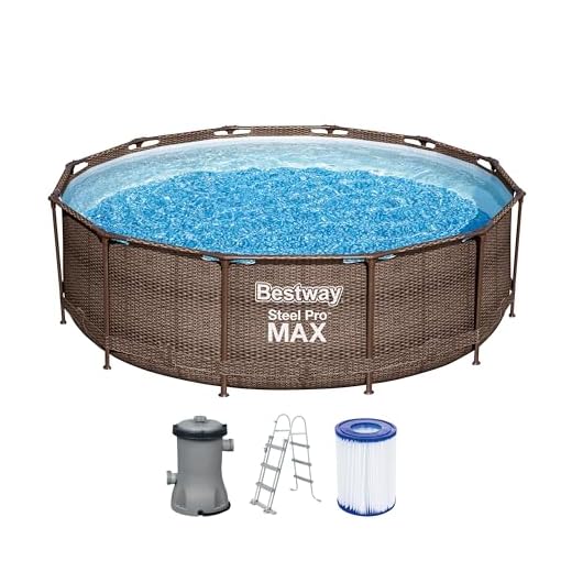 Piscina Desmontable Steel Pro Max Deluxe 366x100 Cm 56709