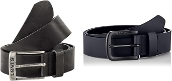 Levi's Black 100 cm Men's Regular Belt with Buckle