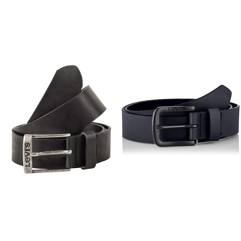 Levi's Gürtel Schwarz (Black) 95 Gürtel Regular Black 95