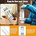 Upgrade Hydrogen Water Bottle, Hydrogen Water Generator with Advanced SPE PEM Technology, 420ml(14OZ) Hydro Water Machine, Portable Water Ionizer for Travel, Office, Fitness & Everyday Hydration
