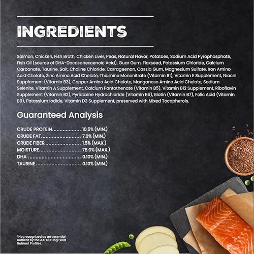 Image of Blue Buffalo Wilderness Kitten Grain-Free Salmon Pate Wet Cat Food with DHA, High-Protein & Made with Natural Ingredients, Supports Healthy Growth & Development, 3-oz. Cans (24 Count)