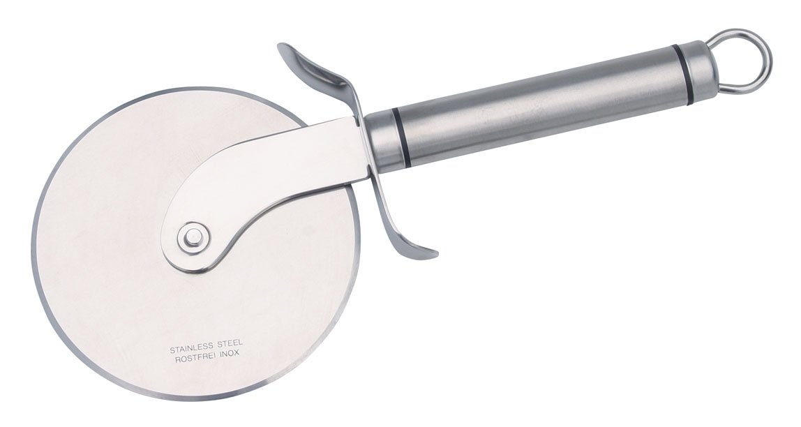 KitchenCraft Professional Stainless Steel Pizza Cutter Wheel, 2.5 cm (8")