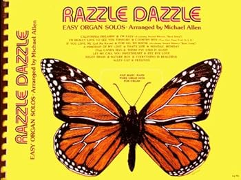 Plastic Comb Razzle Dazzle Easy Organ Solos Book