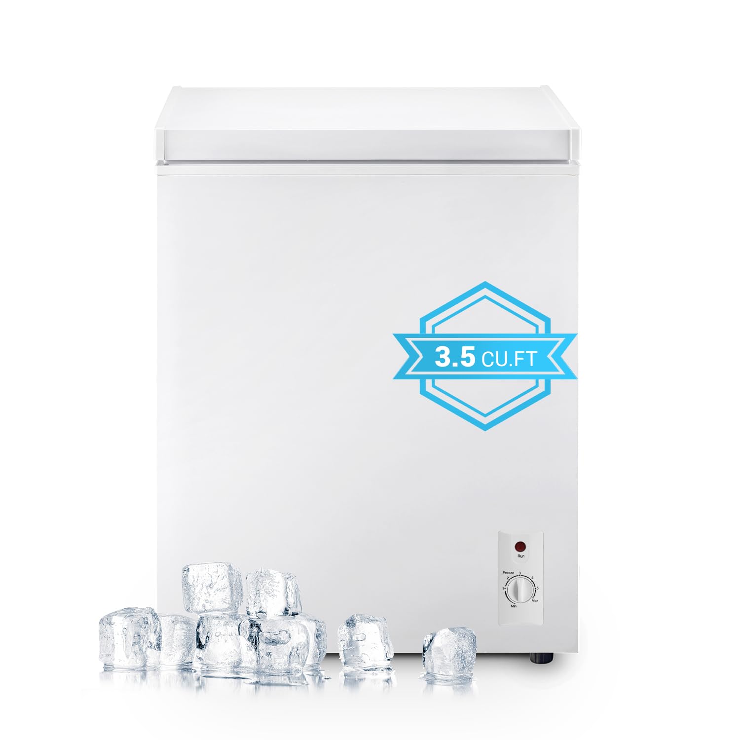 OOTDAY FLG-72Q-WHITE 3.5 cu ft Chest Freezer White