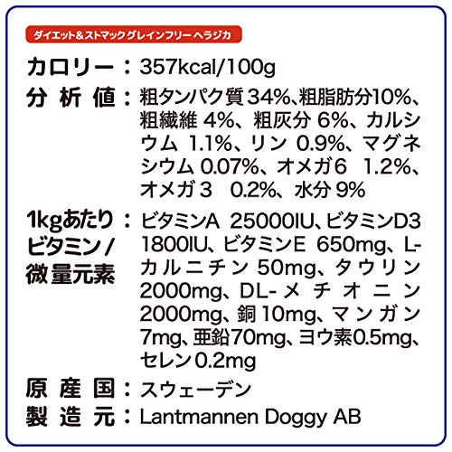 Bozita Diet & Stomach Katzentrockenfutter mit Elch – 400g – getreidefreies Trockenfutter für sensible erwachsene Katzen – 34 % Protein, 10 % Fett – ohne Zucker & Gentechnik – leicht verdaulich