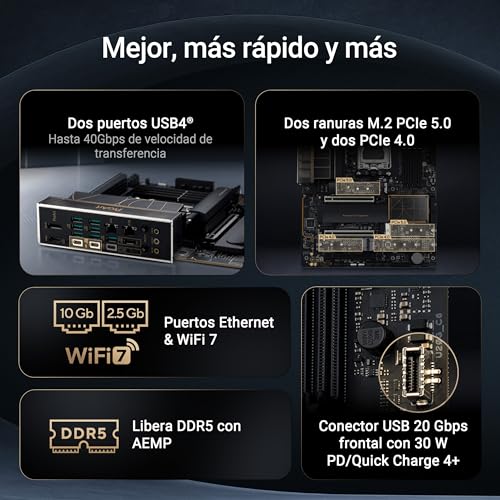 ASUS ProArt X870E-Creator WiFi – Placa Base ATX AMD AM5 5