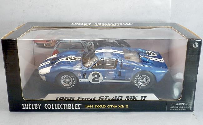 Amazon.co.jp: シェルビーコレクティブルズ 1966 GT40 マークⅡ