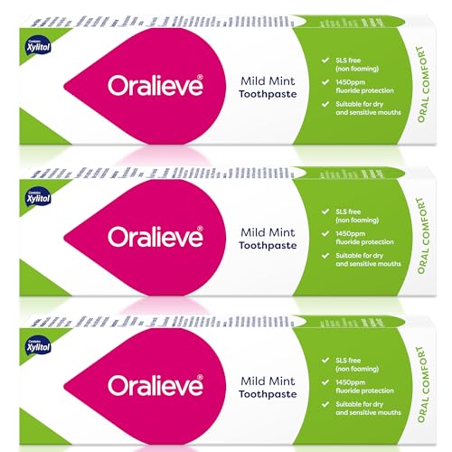 Oralieve Ultra Mild Mint Toothpaste (3 x 75ml)