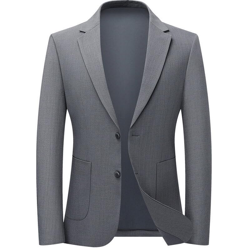 Casual Blazers Mens Knit Blazers Suit Jacket Casual Two Button Lightweight Sport Coat with Pockets Western Sport Coats