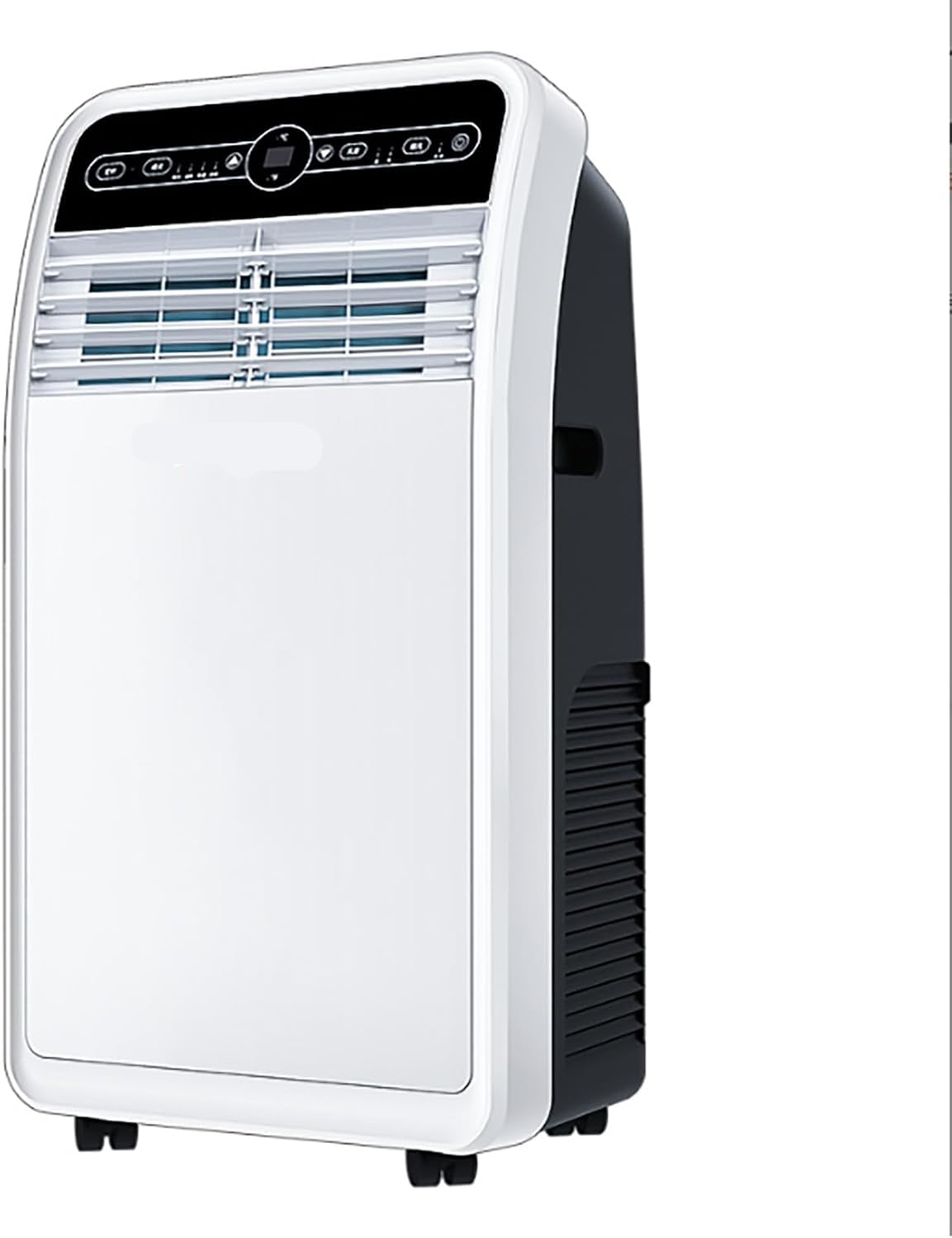 12000 BTU Tragbare Klimaanlage, R290 Eco Kältemittel, 4-reihiger Gold-Aluminium-Kondensator, Fernbedienung, 300 m³/h Luftstrom, 120° Weitwinkel, Universalräder
