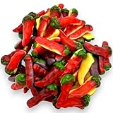 Spicy Fire Peppers Candy Gummies - 1.5 ibs Experience the Heat with These Spicy Fruit Delights-Gummy Shaped Red Hot Chili Peppers(24 oz)