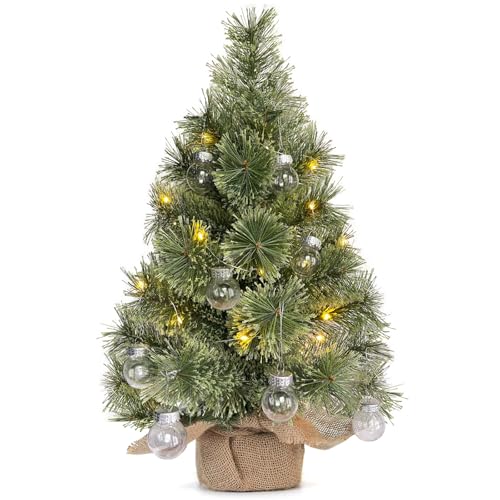 Mini Künstlicher Weihnachtsbaum Mit Beleuchtung 60cm, Weihnachtsdeko...