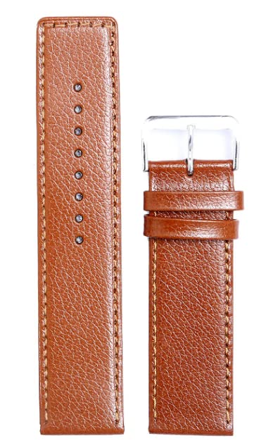 20mm 22mm 24mm Tan colour leather watch strap with Flat Finish, Genuine Watch leather Strap/bands for men and women (24mm) (B0B1DPCSZZ) Amazon Price History, Amazon Price Tracker