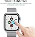 [5 Pack] LϟK Screen Protector for Apple Watch SE/Series 4 5 6 40mm HD Clear Flexible TPU Film with [Circle Installation Tool] Bubble Free for iWatch SE/6/5/4 40mm (Not fit for iWatch Series 3/2/1)