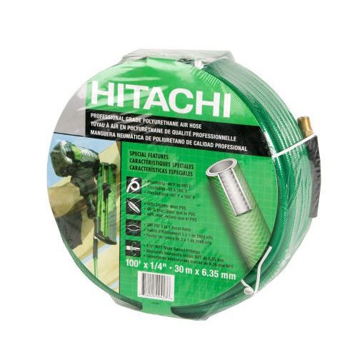 Hitachi 19413QP 1/4-Inch by 100 Foot Polyurethane Air Hose