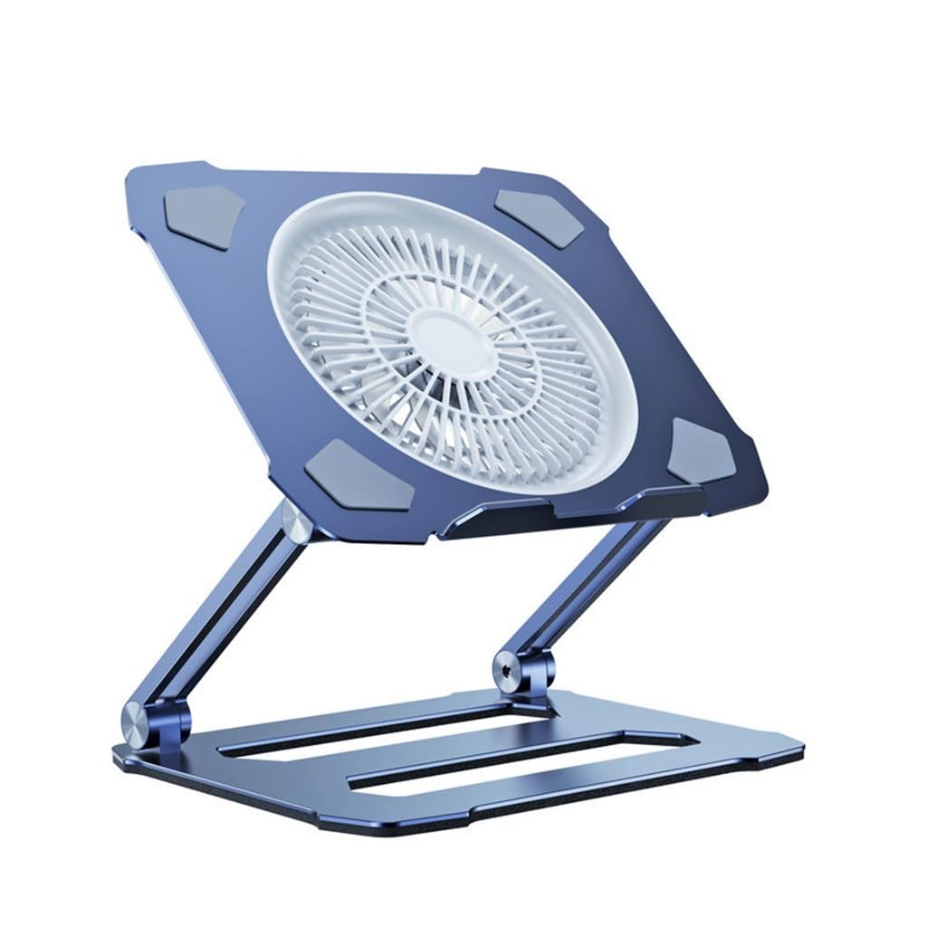 Fan Laptop Stand Desktop Radiator Aluminum Alloy Folding Suspension Lifting Bracket Plate Rack