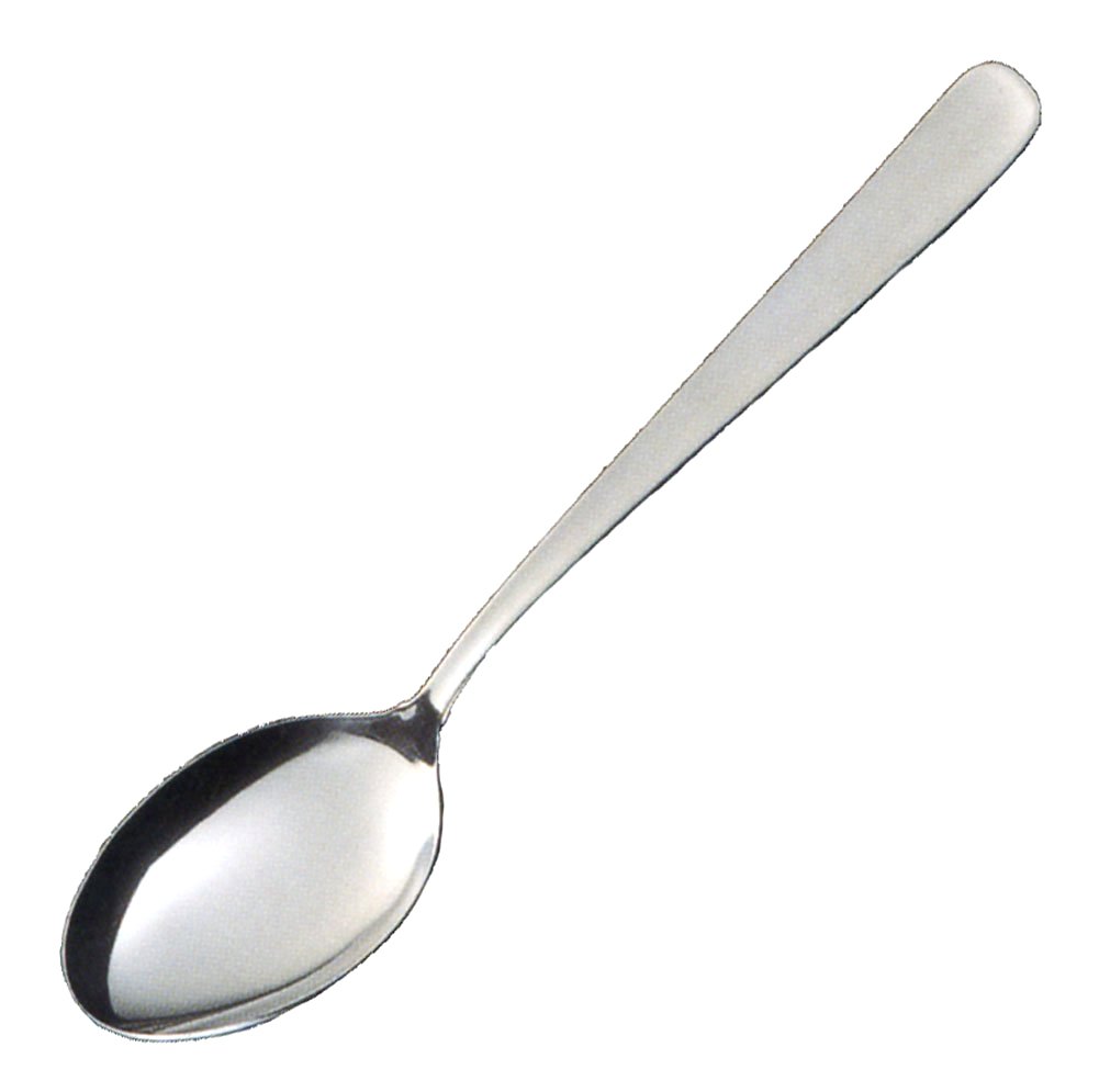 Nagao Lilac Dessert Spoons, Set of 12, 18-8 Stainless Steel, Made in Japan