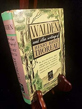 Hardcover WALDEN and Other Writings of HENRY DAVID THOREAU 1950 Modern Library HC DJ Book