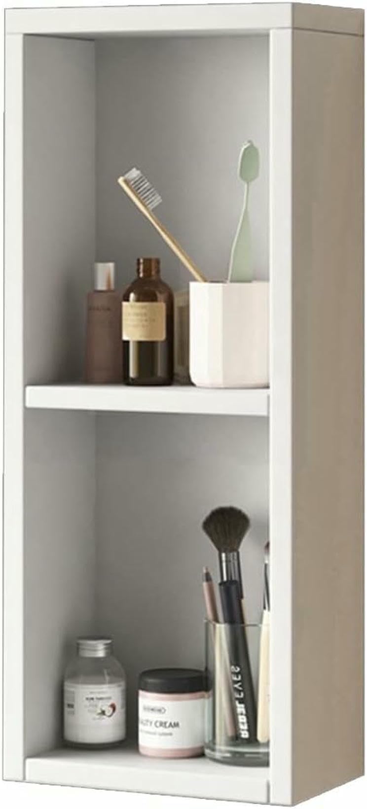 Étagère flottante et armoire murale de salle de bain pour cosmétiques