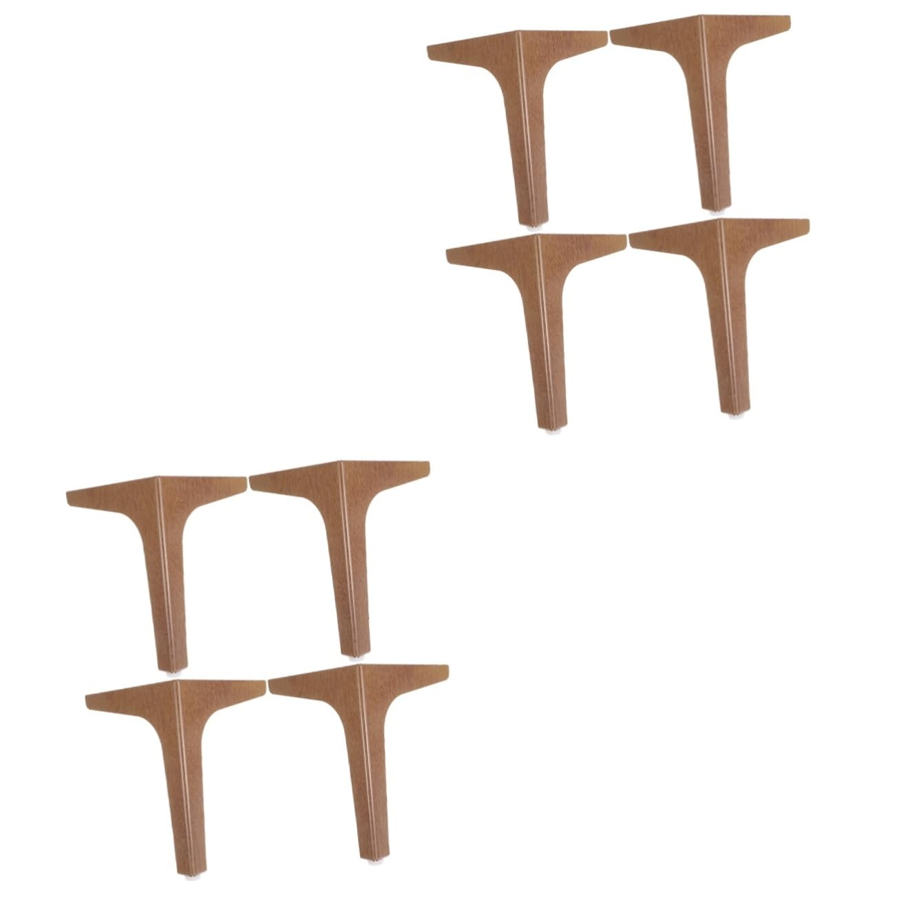 Patas de madera dura para muebles de cocina y cómodas de salón en lofts modernos