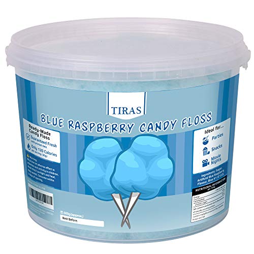 Blue Raspberry Candy Floss Tub 10 Litre