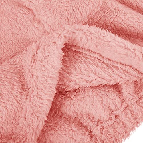 Image of Mafulus Girls Pants Sets Two Pieces Kids Comfy Lightweight Long Sleeve Fleece Sets with Pockets
