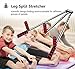 FIGROL Leg Stretcher Leg Split Stretching Machine Stretching Equipment Flexibility for Ballet, Yoga,Dance, MMA, Taekwondo & Gymnastics(Silver)