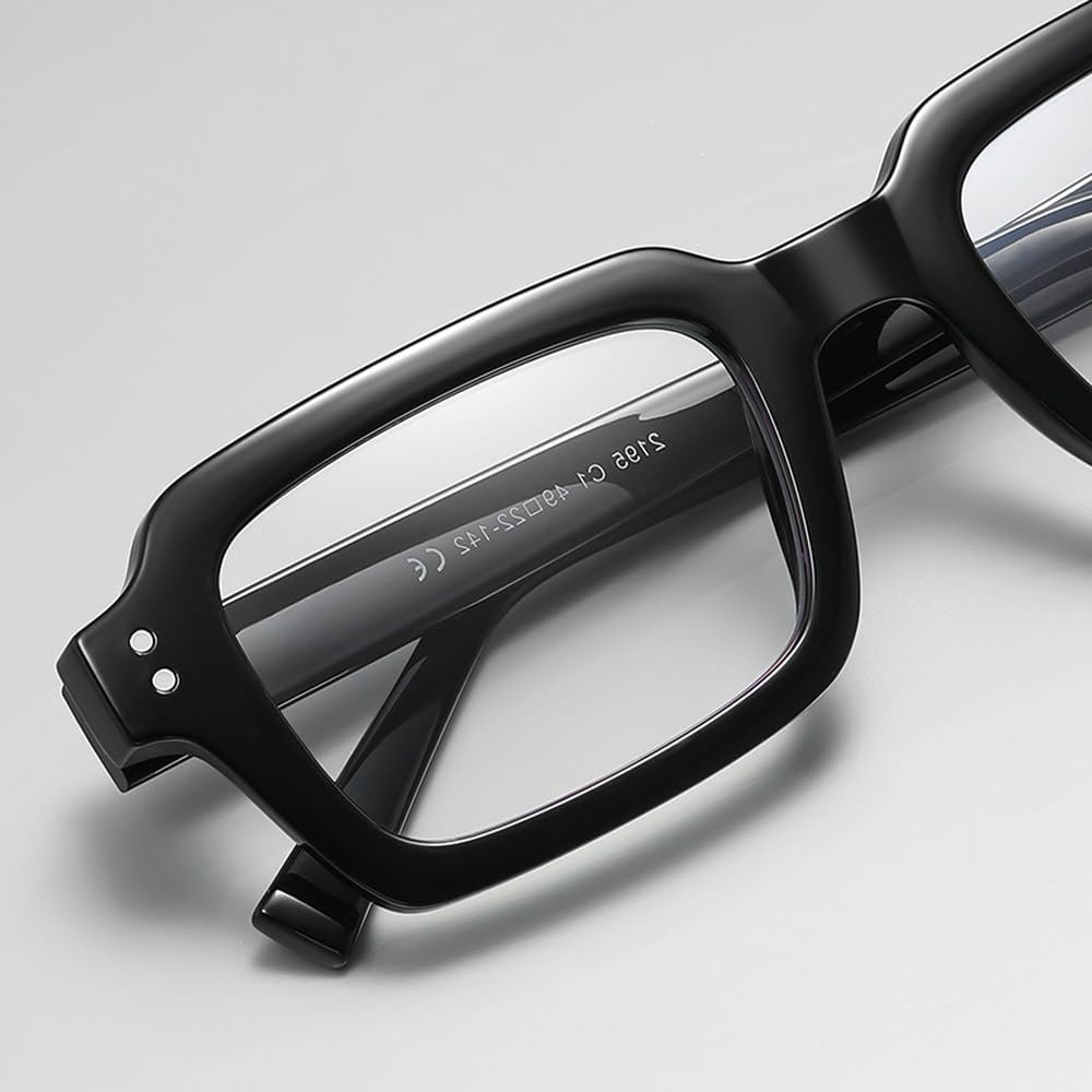 Occhiali moda Montatura per uomo Occhiali con lenti trasparenti per donna Acetato unisex