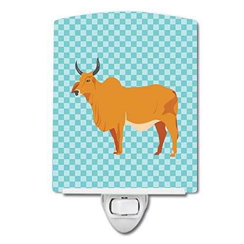 Lámpara de mesa noche cerámica multicolor 6x4x3