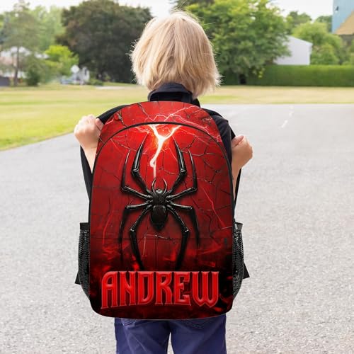 Back to School Personalized Backpacks for Boys Backpack and Lunch Bag Set Gifts for Son Customized Kids Bookbag Casual Unisex SchoolBags Custom Backpack2