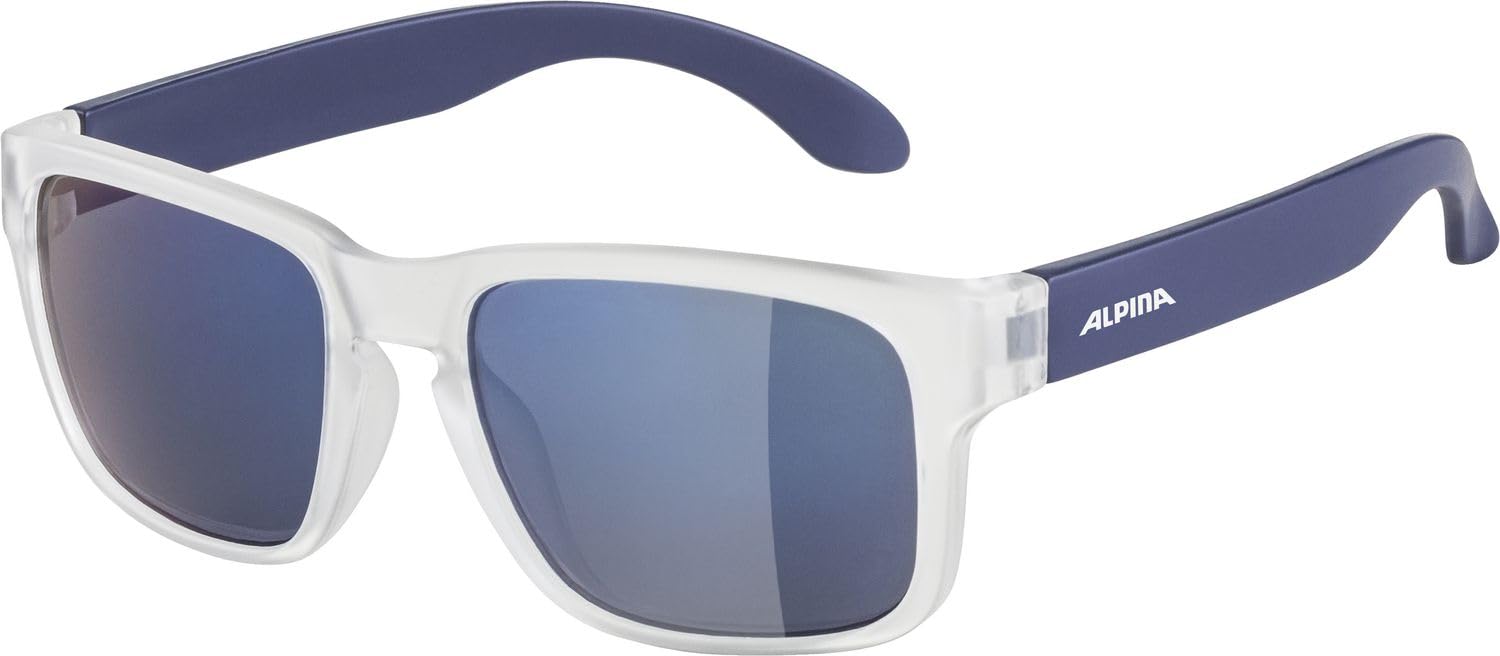 ALPINA MITZO - Verspiegelte Sonnenbrille für Kinder und Jugendliche, besonders bruchsicher für alle Abenteuer, mit UV-A-, B- & -C-Schutz