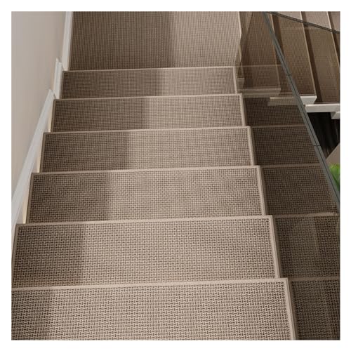 Alfombrillas de escaleras de madera antideslizantes para evitar caídas 3