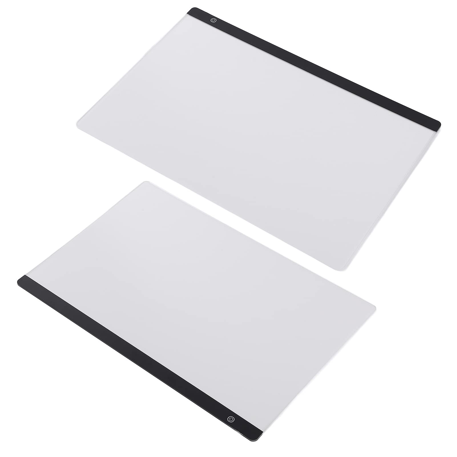 RIZGHWOY Blok Rysunkowy LED, Rozmiar A2 24 X 16 Cali, 3 Poziomy Jasności, Ultracienki 0,2 Cala, Zasilany Przez USB, 66 żarówek LED, dla Artystów i Szkicowników
