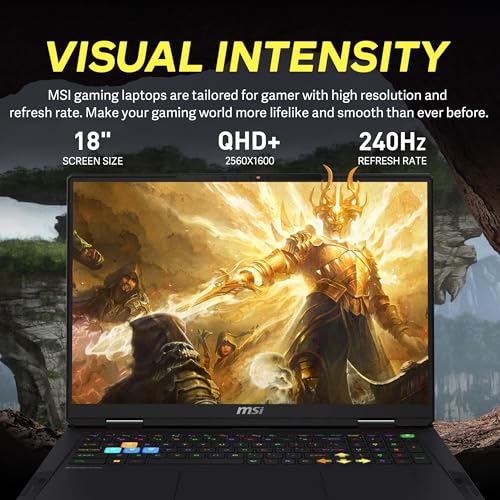 MSI Titan GT77 HX gaming laptop