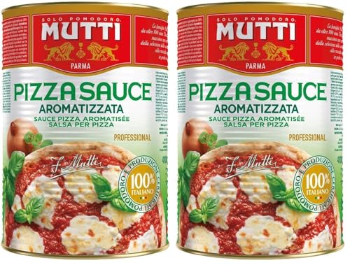 Image of Mutti Pizza Sauce Aromatizzata, 800 g (Pack of 2)