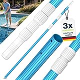 tillvex Pool Teleskopstange 1,20-3,60m | Aluminium...