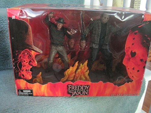 Freddy Vs Jason Movie Deluxe Box Action Figure Set