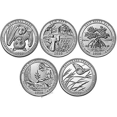 Lovper National Park the 51-55th Commemorative Quarter Coin Cover