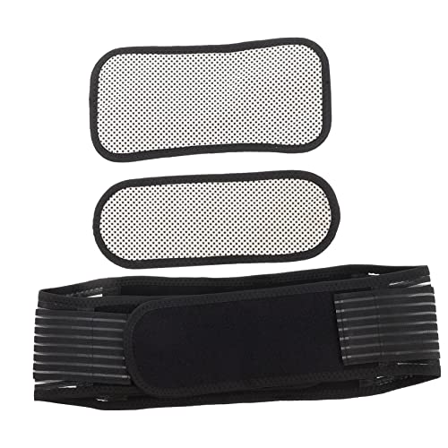 BCOATH Elastic Waistband for Men Women Self-heating Waistband Lumbar Support Belt Back Support Heat Therapy for Winter