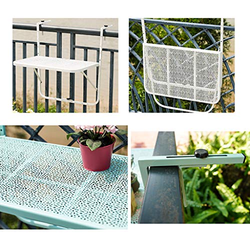 Table suspendue fer forgé durable au design raffiné de jardin - 4