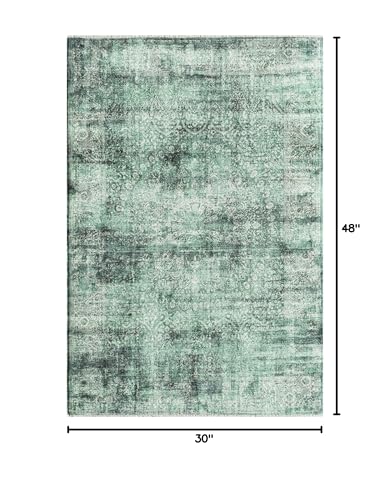 Tapete Rugs America Iggi IG30A Green Grooves 2x4 miniatura 2