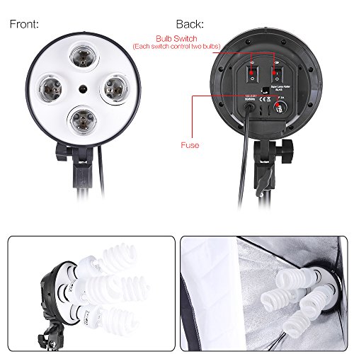 image for Andoer Photography Lighting Kit 6.6ft x 10ft Background Support System