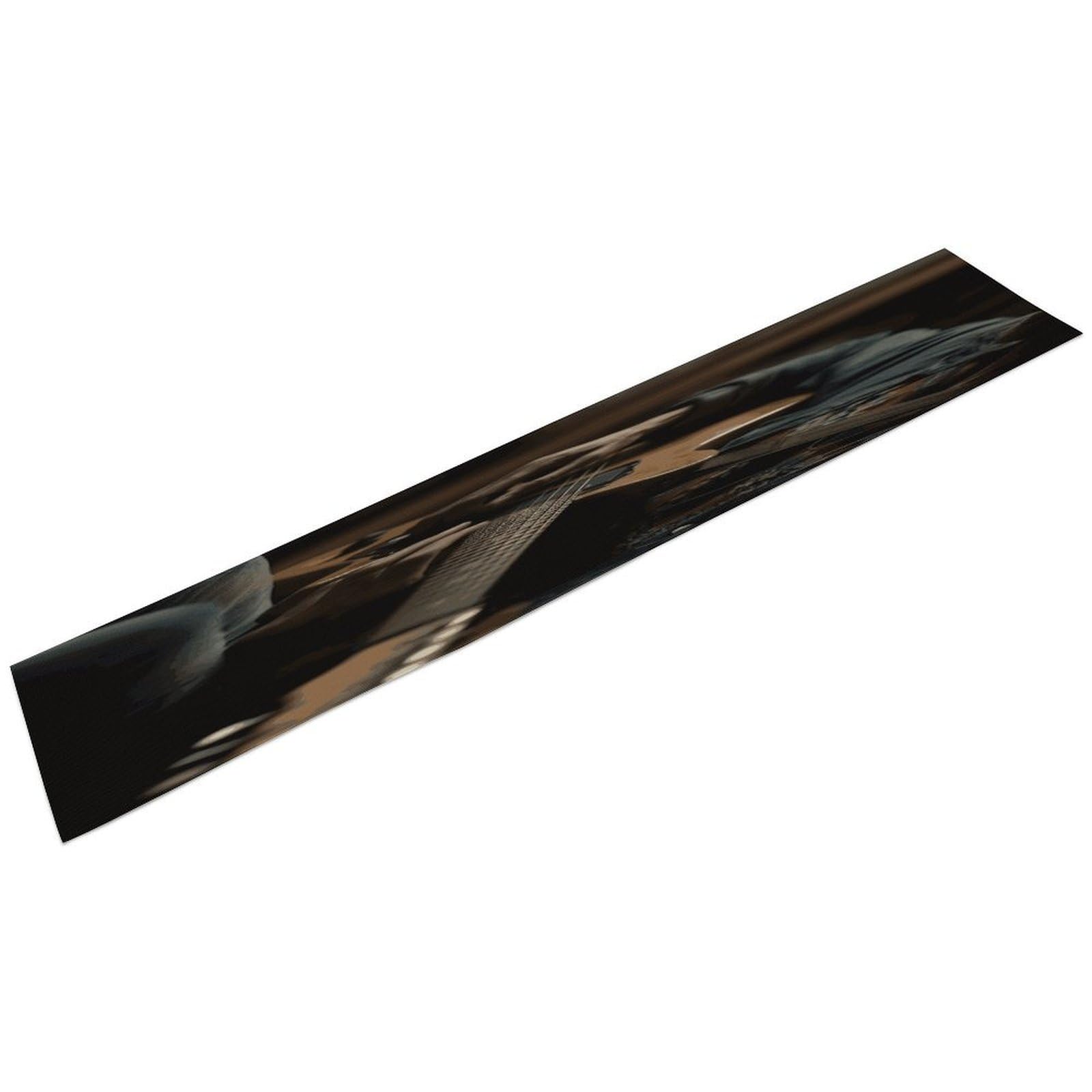 Btcowzrv Style Guitar Player Linen Table Runner 72.4 Inches Long, Machine Washable Table Runner For Party Kitchen Dining Table Coffee Holiday Party Decor, 13.4"X72.4"