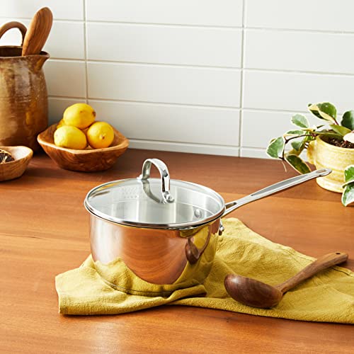 Image of Cuisinart 719-18P Chef's Classic Stainless 2-Quart Saucepan with Cover,Silver (Pack of 4)