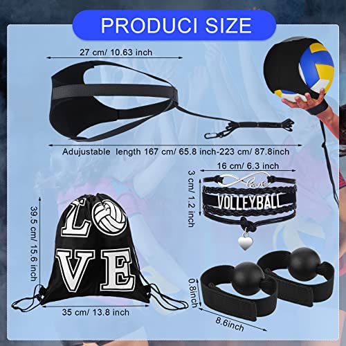 image for Honoson 7 Pcs Volleyball Training Equipment Aid Volleyball Serving Tra