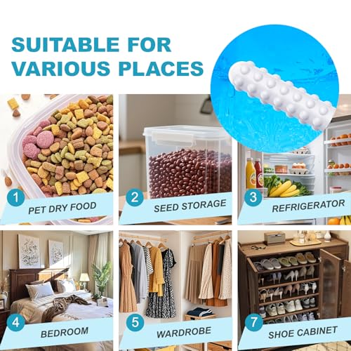 Image of 5x Drying Stick for Toys Water Absorption Dry Rod Desiccant Silicone Flesh Light Dryer Absorption Stick All-Purpose Cleaners Diatomite Reusable Reduce Rust (Graininess 5.5x0.47 Inches)
