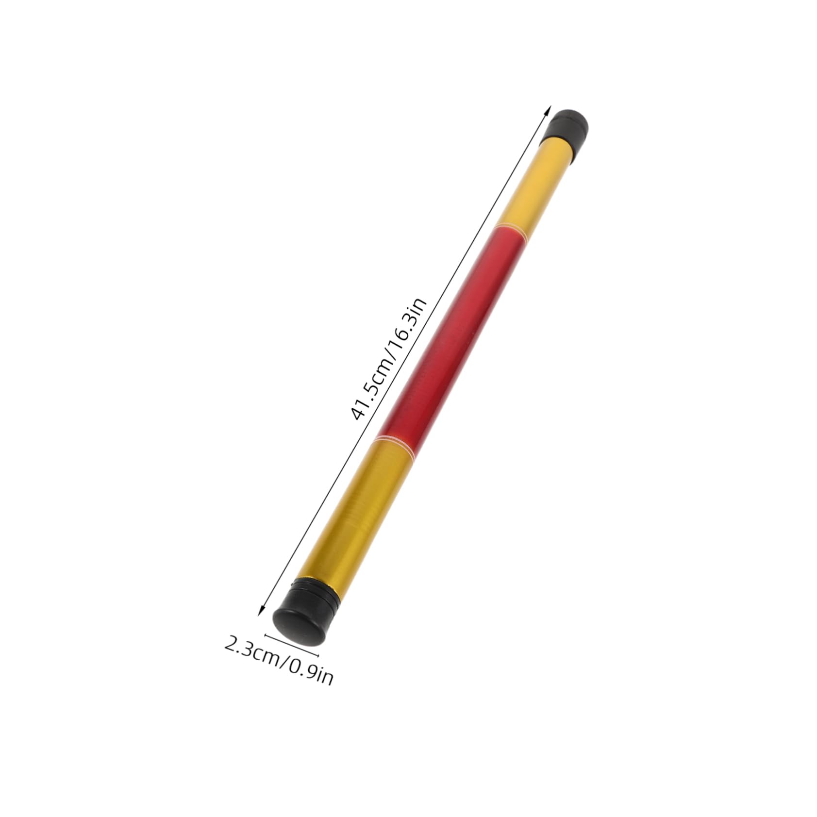 Totority Fiberglass Holder Bamboo Music Stick Organizer Portable Storage Tube for Conductors Orchestra School