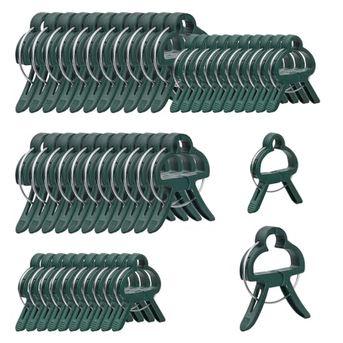 BuyWeek Orchideen-Clips 100 Stück - Pflanzenclips Für Garten & Balkon