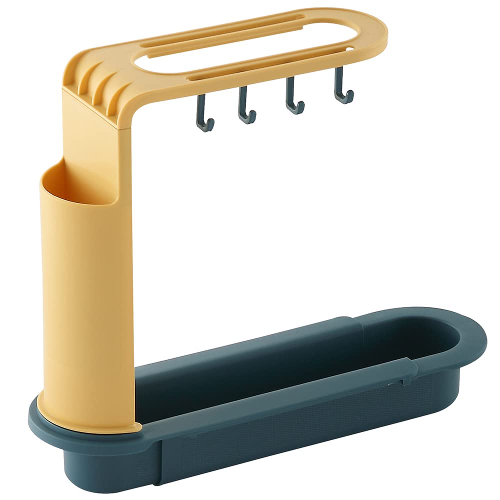OUNONA Porta Spugne Organizer per Lavello Cucina Cestino Portaoggetti